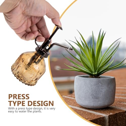 TOYANDONA Glass Sprayer Plant Mister Spray Bottle Small Watering Can - Image 5