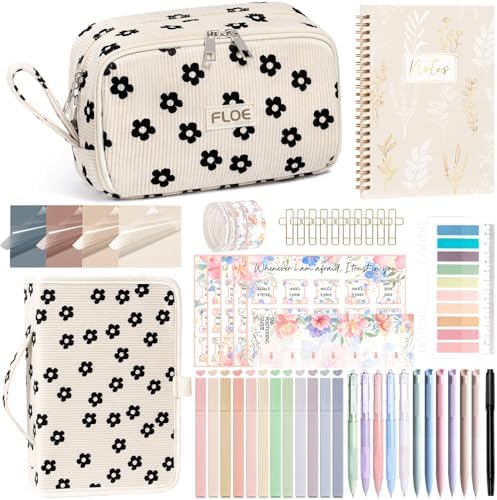 Bible Study Supplies Journaling Annotation Kit w/Bible Cover Case for Women by Unknown