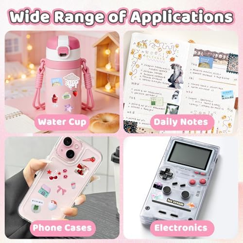 800Pcs Japanese Sticker Book for Journaling Adult, Cute Scrapbook Stickers - Image 4
