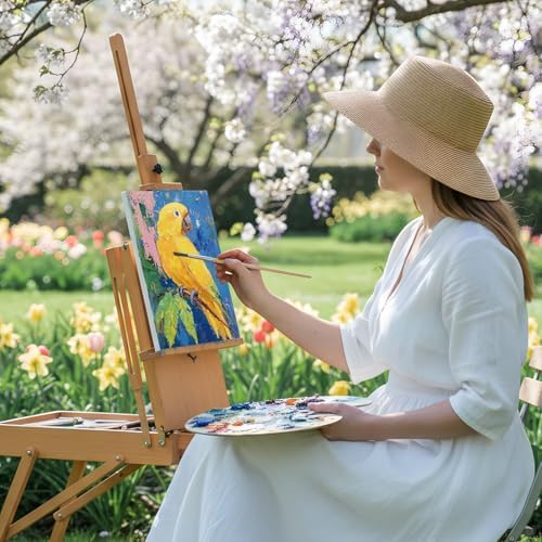 Sherr 12 Pcs Pre Drawn Canvas for Adults,Cute Animals,8 x 10 Inch - Image 5