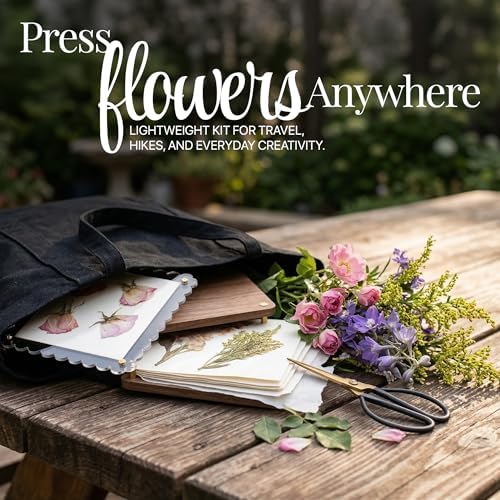 Hwabelle 11x11 Flower Press Kit for Wedding Bouquets, Includes AI Designer - Image 5