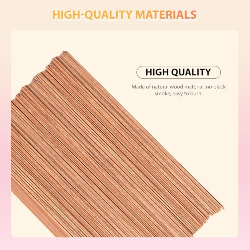 Cherry Wood Wicks – Long-Lasting Flame, 180 Candles per Pack (0.5 mm Thick) - Image 4