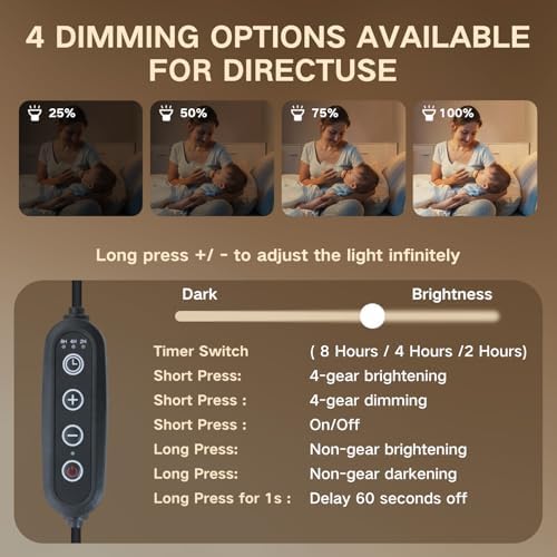 GEEZO Fragrance Candle Warmer Lamp，Electric Candle Warmer with Timer & Dimmer，Mom Christmas Birthday Gifts for Women, House Warming Gifts New Home Bedroom Decor - Image 6