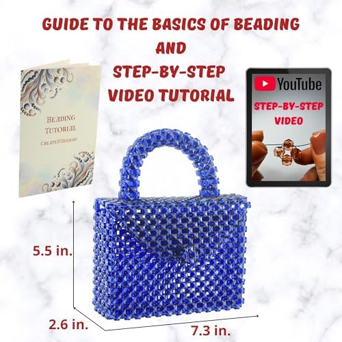 DIY Bead Kit for Adults: Craft Supplies for Weaving Beaded Cute Things - Image 4