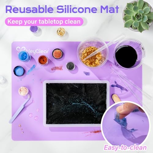 HeyClear 34oz Epoxy Resin Picture Frame Silicone Mold Kit -DIY Photo Gifts - Image 5