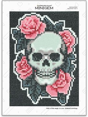 forever young Skull Garden Minigem Horror Diamond Painting Kits for Adults by FOREVERYOUNG