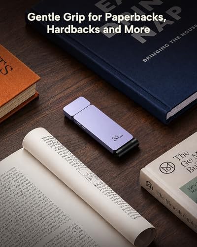86lux Book Light, Rechargeable Clip-On LED Reading Light for Bed - Image 6