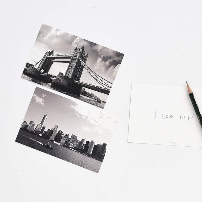 Monolike Around the city Single cards - mix 12 pack, Emotional and Landmark 12 City Single cards