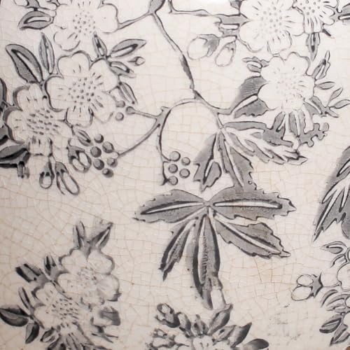 Vintage Ceramic Plant Pots, Old World Flower Pots for Indoor Outdoor Plants - Image 2