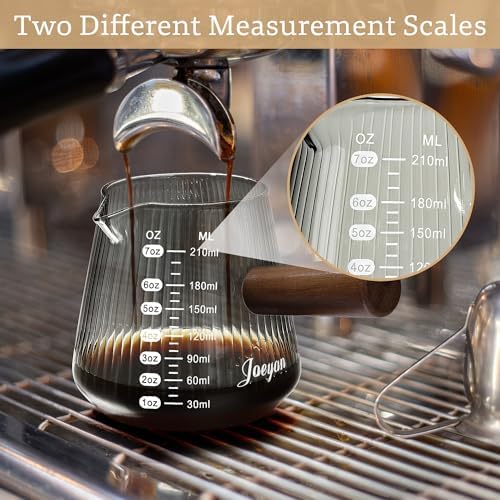 Joeyan Espresso Shot Cups, 7oz Espresso Measuring Cup, Espresso Accessories - Image 3