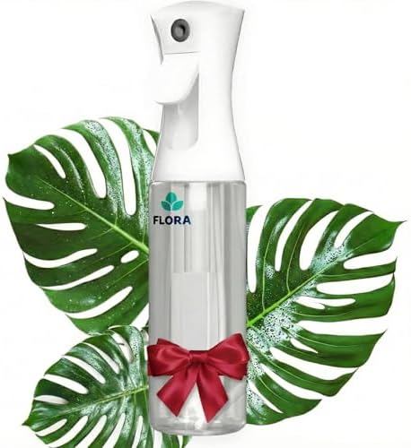 Flora Plant Mister Spray Bottle, Fine Mist for Indoor Plants by Flora