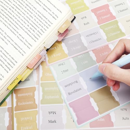 Bible Cover Case for Women, Study Supplies Kit, Highlighters Pens - Image 5