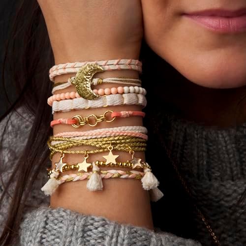 Craft Crush Bracelet Making Kit - Friendship Bracelet Kit, Jewelry Making Supplies, Arts and Crafts, Sleepover Activities, Bracelets for Teen Girls, Ages 13+ - Image 5