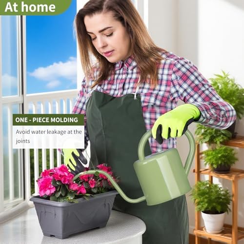 Watering Can, Stainless Steel Watering Can for Indoor & Outdoor Plants, 1L/35oz Long Spout Water Can with Handle, Rust-Proof Plant Watering Pot for House Plants, Garden Flowers - Image 6