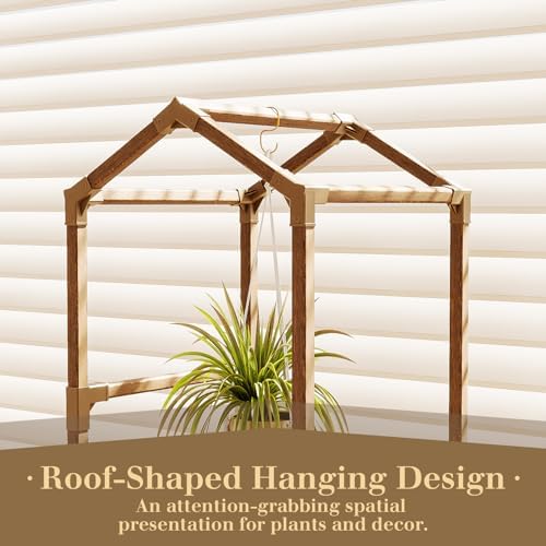 Bamworld Plant Stand Indoor Outdoor 6 Tier Tall Large Wood Plant Shelf - Image 4