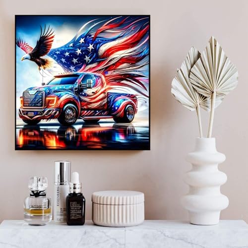 Diamond Art Kits for Adults, Eagle Diamond Art Painting Kits for Adults - Image 2