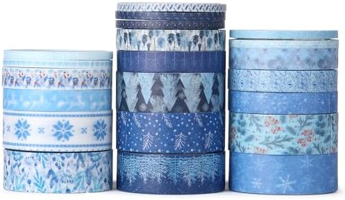 Mr. Pen- Washi Tape Set, 21 Rolls, Assorted Sizes, 5 Yards/Roll - Image 6