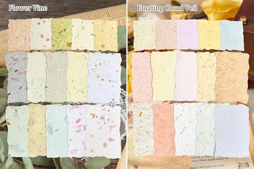 Flartmo 180 Sheets Embossed Textured Scrapbook Paper with 2 Double Sided Tapes, 6 Packs Scrapbook Supplies Kit for Scrapbooking, Junk Journal, Card Making Supplies, Planner, Collage - Image 6