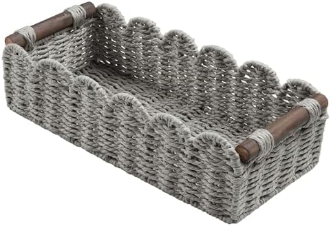 Bathroom Decor Basket for Toilet Paper Storage Baskets For Organizing by HOSROOME