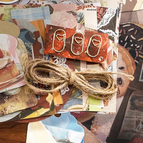 Qudarrso Vintage Junk Journal Stickers Kit, Retro Food Theme Scrapbook Supplies, Ephemera Decorative Accessories, European Style DIY Craft Supplies for Adults Scrapbooking, DIY Craft Supplies - Image 6