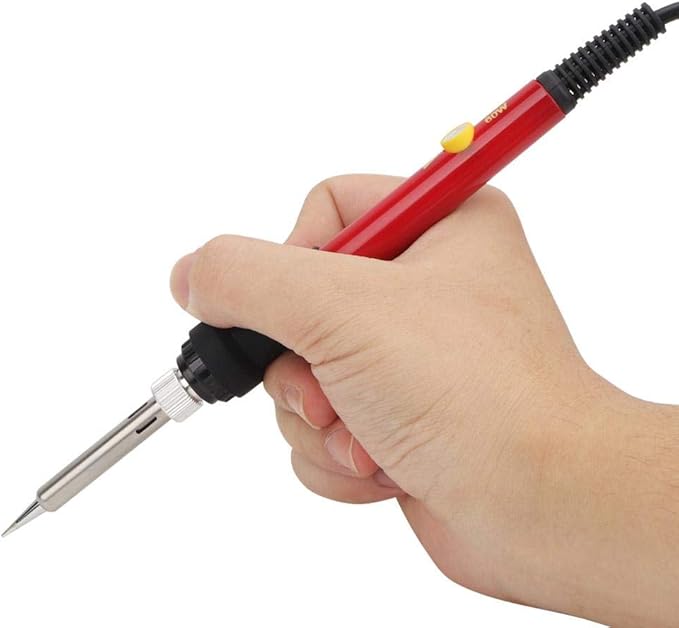 Wood Burning Kit, 200-450℃ Adjustable Temperature Professional Carving Embossing Soldering Tool with 27 Iron Tips
