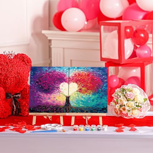 Zhanmai 2 Pack Sip and Paint Kit for Couples Date Night - Image 6
