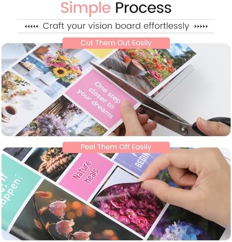 Sawnfay Vision Board Book - 2027 Vision Board Sticker Book - Image 7