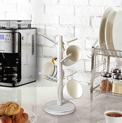 Dorhors Mug Holder Tree,Coffee Cup Holder,Mug Rack Stand Hook,Bar Organizer - Image 2