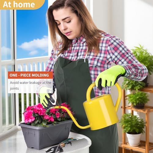 Watering Can, Stainless Steel Watering Can for Indoor & Outdoor Plants, 1L/35oz Long Spout Water Can with Handle, Rust-Proof Plant Watering Pot for House Plants, Garden Flowers - Image 6
