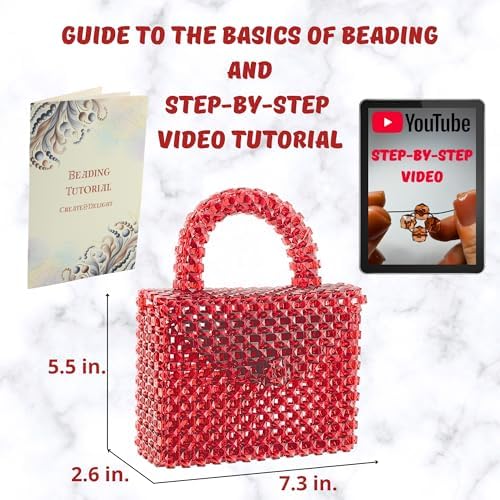 DIY Bead Kit for Adults: Craft Supplies for Weaving Beaded Cute Things - Image 4