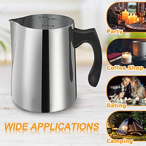 BBAXI Candle Making kit - 32 OZ/900 ML Pouring Pot, 16 OZ Soy Wax - Image 4