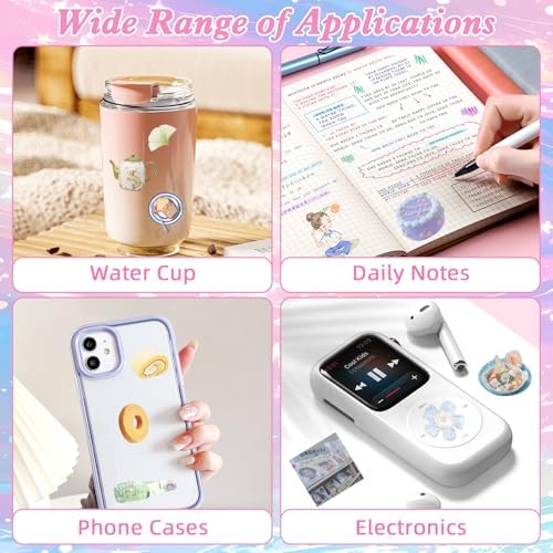 800Pcs Japanese Sticker Book for Journaling Adult, Cute Scrapbook Stickers - Image 5