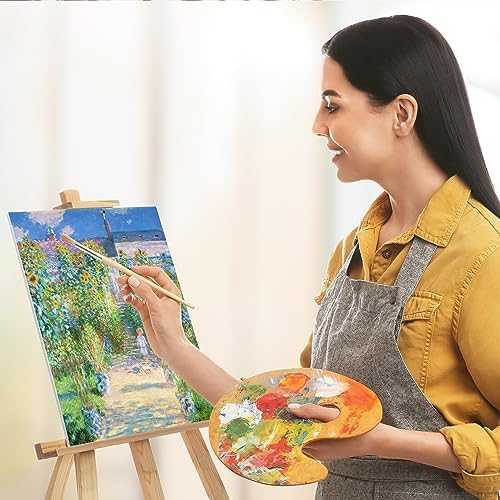 KEFF Canvas for Painting - 12-Pack 8x10 Canvas Value Pack - 100% Cotton Triple Primed Small Canvases for Painting. Mini Canvases Bulk Set for Acrylic, Oil, Watercolor&Tempera - Art Supplies for Adults - Image 7