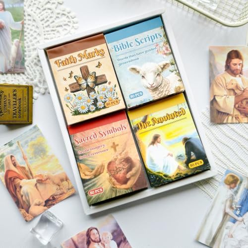 200 Sheets Christian Inspirational Bible Scripture Sticker Book - Image 7