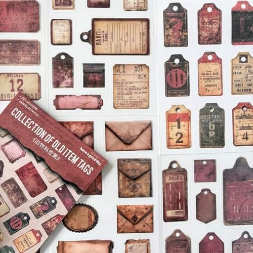 PET Washi Journal Stickers for Scrapbooking,Label Scrapbooking Sticker Book - Image 3