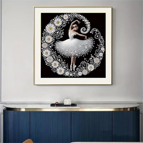 Elegant Dancer Diamond Art Kits for Adults,Diamond Painting Kits 12×12 inch - Image 3