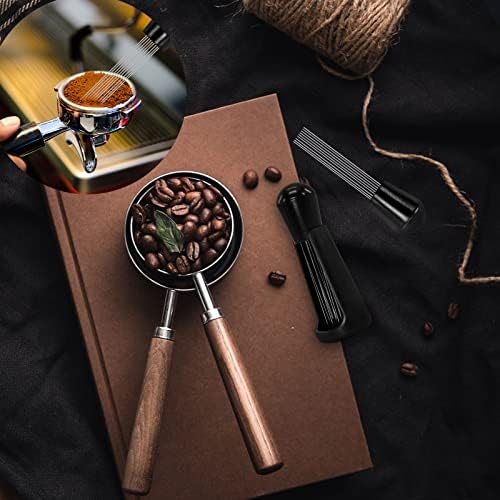 Wdt Tool, Espresso Coffee Stirrer 12 Needles 0.4mm Espresso Distribution Tools with Stand, Espresso Coffee Distributor - Image 3
