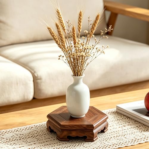 Furniture Wooden Display Stand Base, 4.84" Inner Diameter - Image 5