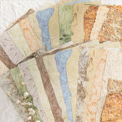 84 Sheets Vintage Textured Scrapbook Paper, 3D Embossed - Image 2
