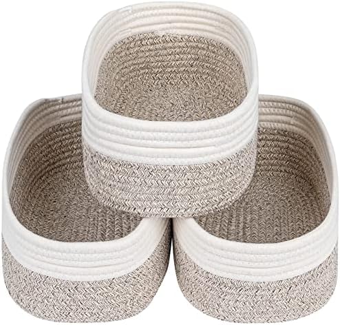 CubesLand Baskets for Shelves Storage,Cube Shelf Closet Storage Bins Set 3 by CubesLand