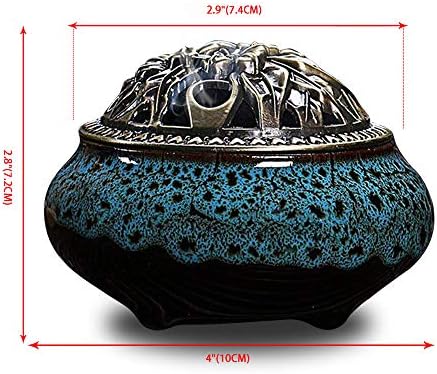 Ceramic Home Decoration Incense Sticks or Cones Burner Porcelain Incense Holder - Image 5