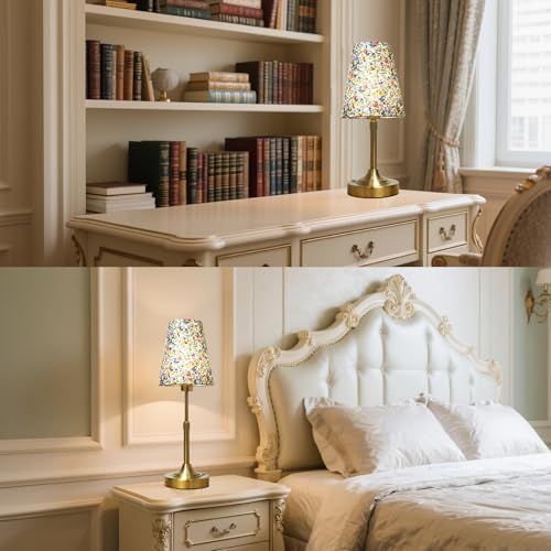Scalable Portable Cordless Table Lamp, Built in Rechargeable Battery, 2700-6000k Color Temperature, Fully Dimmable, Ambient Light for Patio, Restaurant, Bar, Bedroom, Dining (Flower) - Image 6