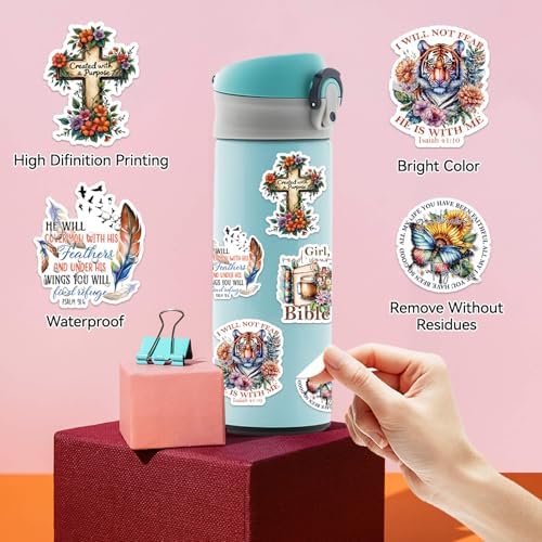 100 Pcs Christian Faith Stickers - Image 6