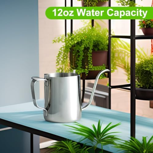 Doseno Small Watering Can for Indoor Plants, Plant Watering Can, 12 oz - Image 7
