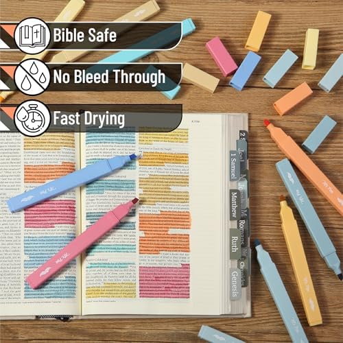 Mr. Pen- Aesthetic Highlighters No Bleed, 10 Pack, Assorted Colors | Chisel Tip, Cute Highlighters Assorted Colors for Journaling, Highlighting, Underlining, Fast Dry, Back to School Supplies - Image 3