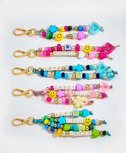 RepaTime 421PCS Acrylic Bead DIY Keychain Making Kit for Women - Image 2