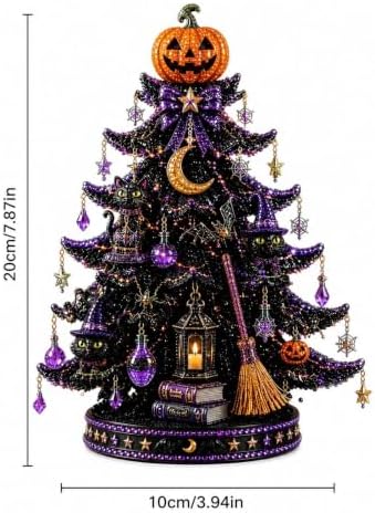 Craft Kits for Adults DIY Beaded Halloween Tree Indoor Desk Decorations Kit - Image 6