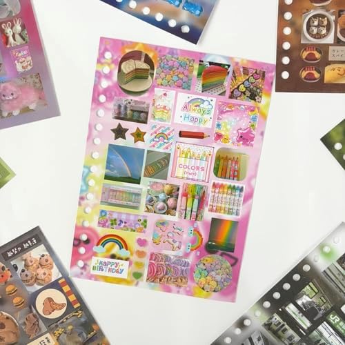 Japanese Sticker Book for Journaling Supplies,Vintage Japanese Stickers - Image 5