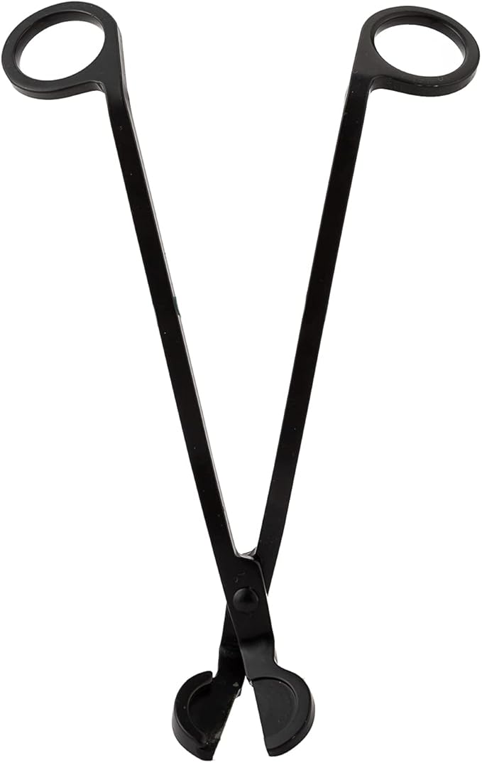 Candle Wick Trimmer, Candle Snuffer Long Handle Candle Accessory Set (Black Wick Trimmer)
