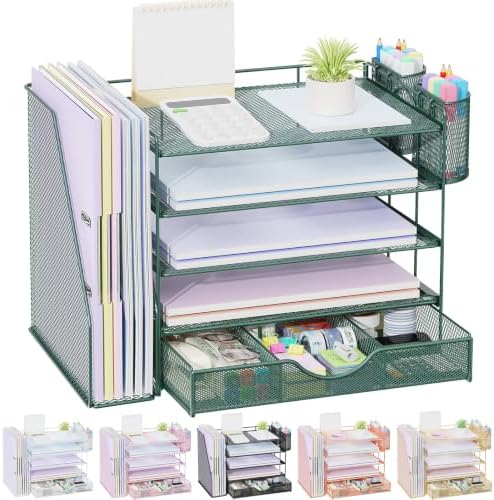 gianotter 5-Tier Desk Organizer with Drawers and File Holders by gianotter